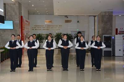 以賽促干！濰坊市坊子區政務服務大廳舉辦文明服務禮儀“大比武”