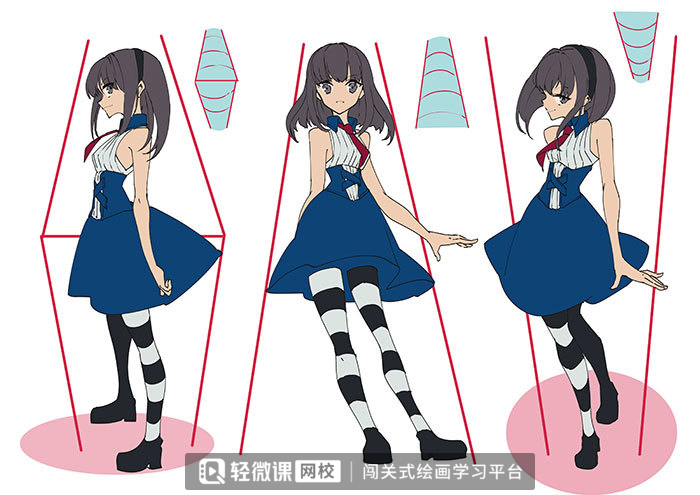 動(dòng)漫少女動(dòng)態(tài)姿勢(shì)繪畫入門 從靜態(tài)到生動(dòng)的設(shè)計(jì)秘訣